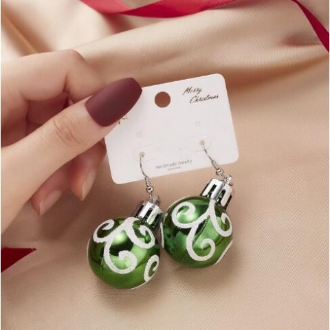 Resin Snowflake Star Light Dangle Earrings