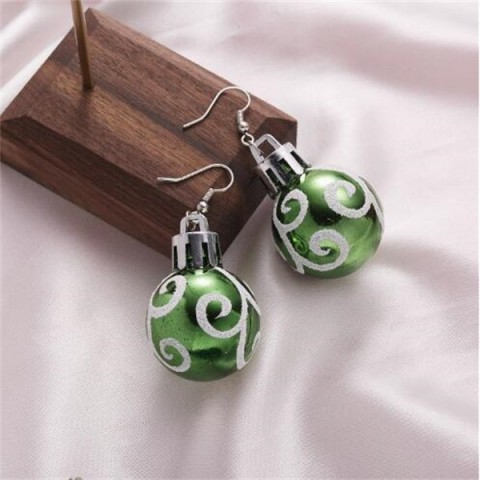 Resin Snowflake Star Light Dangle Earrings