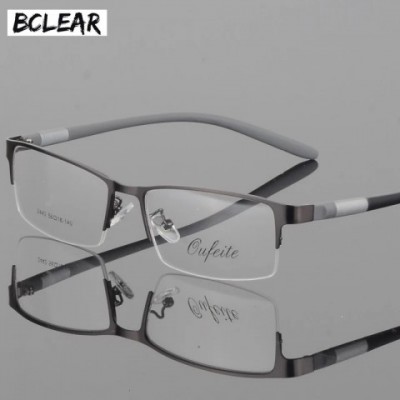 BCLEAR Men's Stylish Clear Lens Prescription Eyeglasses Frame