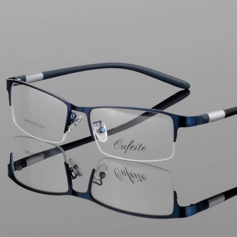 BCLEAR Men's Stylish Clear Lens Prescription Eyeglasses Frame