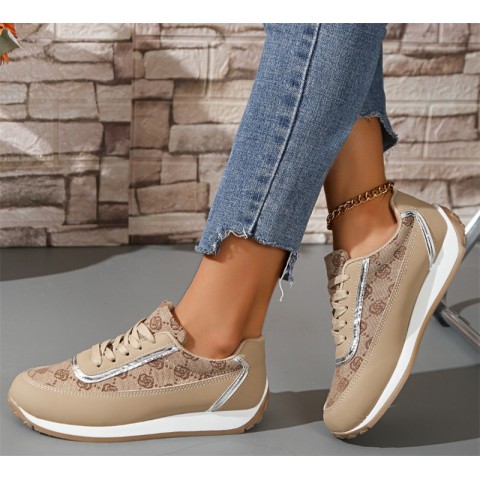 Luxury Flower Lace-Up Hiking Shoes for Women 2025
