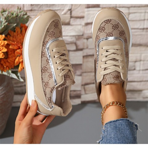Luxury Flower Lace-Up Hiking Shoes for Women 2025