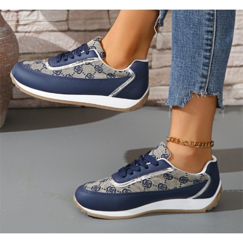Luxury Flower Lace-Up Hiking Shoes for Women 2025
