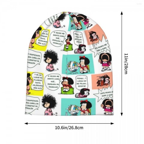 Mafie Cartoon Berets - Unisex Warm Skullies & Beanies