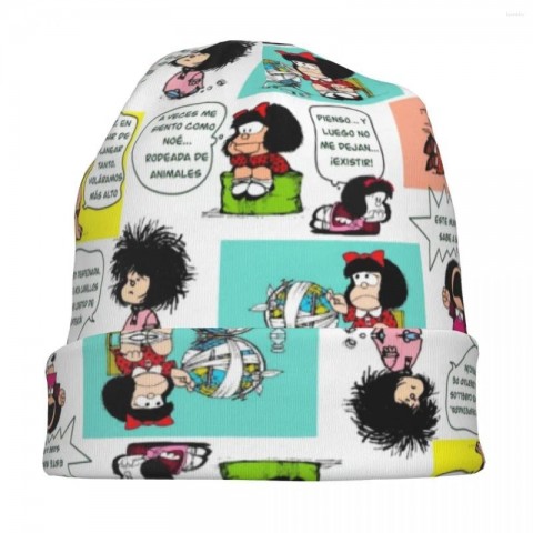 Mafie Cartoon Berets - Unisex Warm Skullies & Beanies