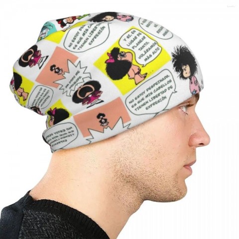 Mafie Cartoon Berets - Unisex Warm Skullies & Beanies