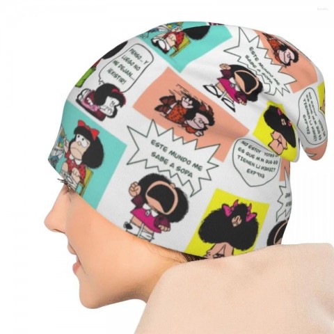 Mafie Cartoon Berets - Unisex Warm Skullies & Beanies
