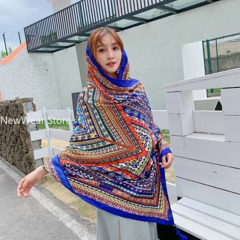 Bikini Cover Sarong Twill Cotton Beach Scarf for Women