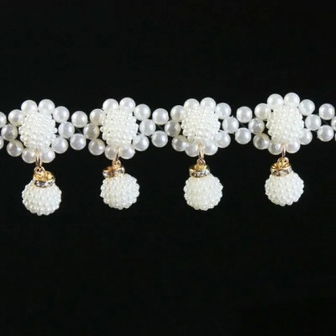 Ladies Fashion Pearl Waist Chain Beads Belt for Daily Wear & Weddings