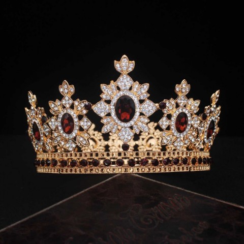Crystal Queen Headwear & Hair Accessories for Women with Rhinestone Diamonds