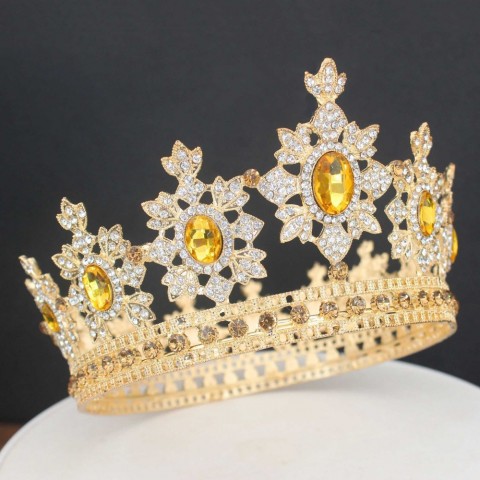 Crystal Queen Headwear & Hair Accessories for Women with Rhinestone Diamonds