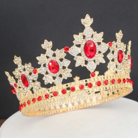 Crystal Queen Headwear & Hair Accessories for Women with Rhinestone Diamonds