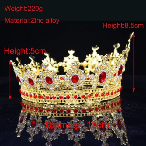 Crystal Queen Headwear & Hair Accessories for Women with Rhinestone Diamonds