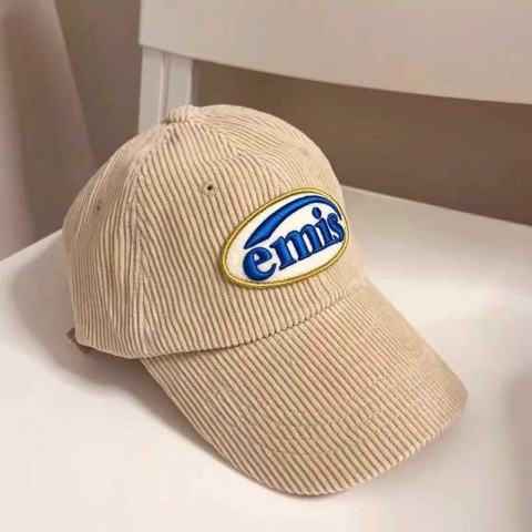 EMIS Velvet Embroidered Bucket Hat - Unisex Luxury Design