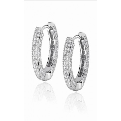 18K Gold Plated Bohemian Hoop Earrings for Unisex Christmas Gift