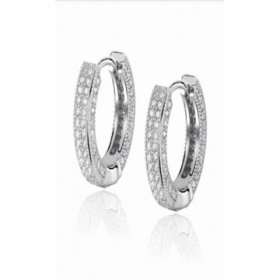 18K Gold Plated Bohemian Hoop Earrings for Unisex Christmas Gift