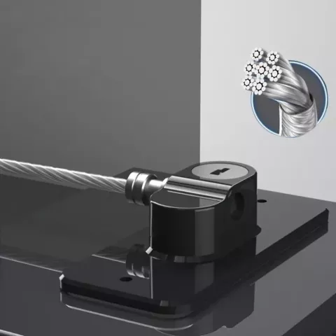 Plastic Safety Window Lock with Key for Sliding Doors & Cabinets - Unisex