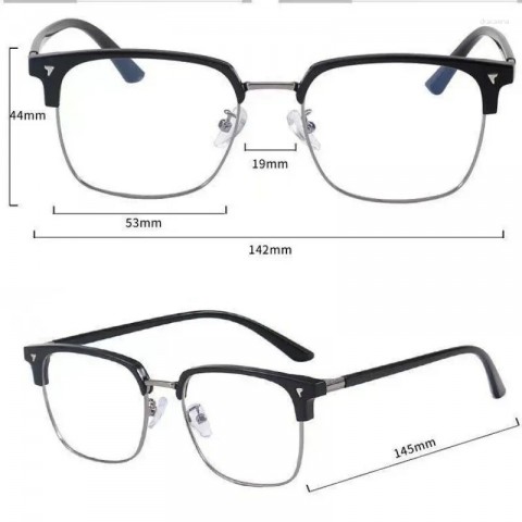 Sunglasses Anti-Blue Light for Men Alloy Frame Mixed Color