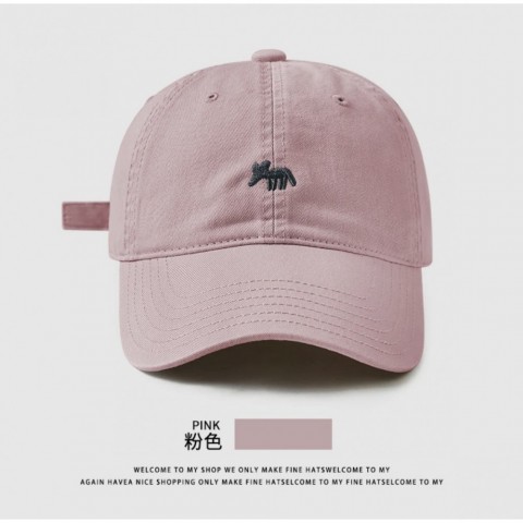 Designers Embroidered Little Fox Ball Cap 2024 New Mens and Womens Wide Brim Sun Hat