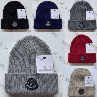 Autumn Winter Acrylic Embroidered Beanie for Girls H250411
