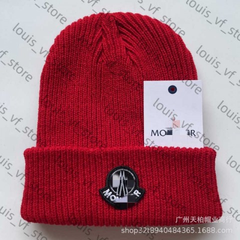Autumn Winter Acrylic Embroidered Beanie for Girls H250411