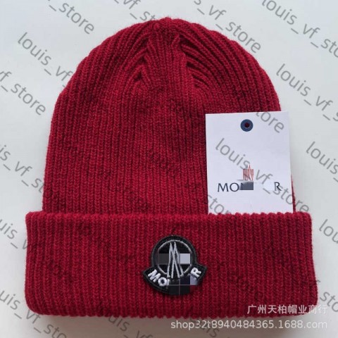 Autumn Winter Acrylic Embroidered Beanie for Girls H250411