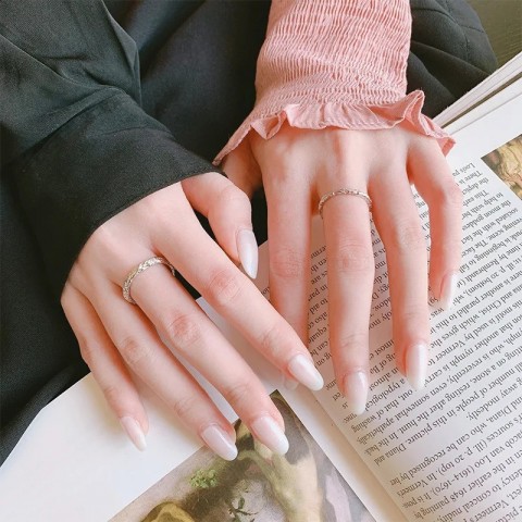 S925 Sterling Silver Branch and Wood Couple Ring for Men and Women Matching Jewelry