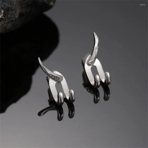 Stainless Steel Classic Stud Earrings for Men - Durable Punk Jewelry