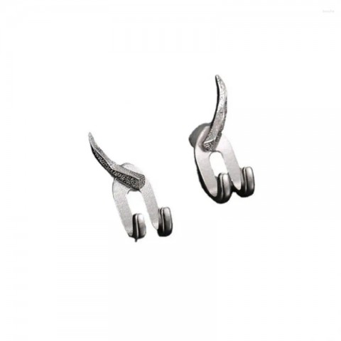 Stainless Steel Classic Stud Earrings for Men - Durable Punk Jewelry