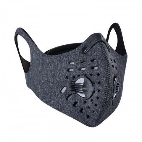 DHL Unisex Outdoor Cycling PM2.5 Protection Mask with Built-in Filter and Valve