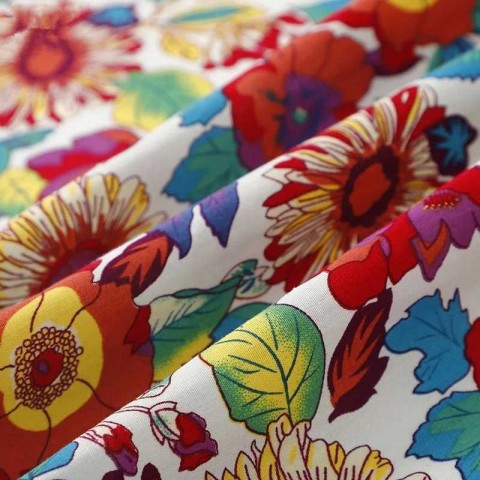 Handmade Japanese 3Pcs 46x46cm Retro Printed Cotton Bandana Set for Women W240921