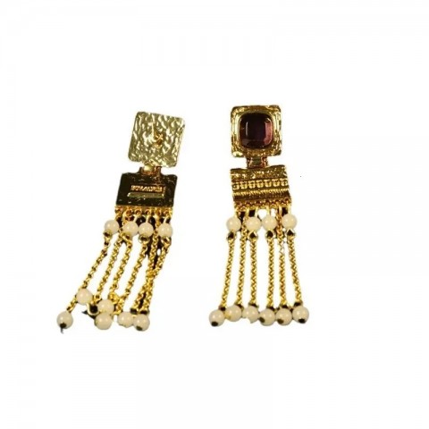 Small Exquisite Tassel Earrings for Women - Fashionable Commute Accessory 250103