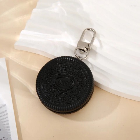 Biscuit Sandwich Keychain for Boys - Simulation Modeling Key Pendant