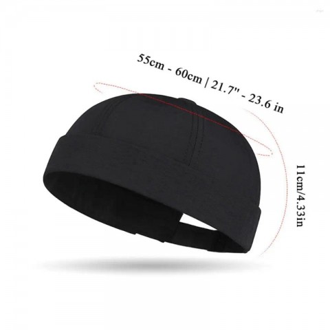 Berets Unisex Spring Summer Casual Melon Skin Beret Hats Without Brim