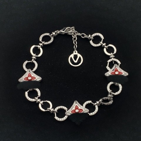 Elegant 18K Gold Plated Charm Bracelet for Women with Agate and Shell