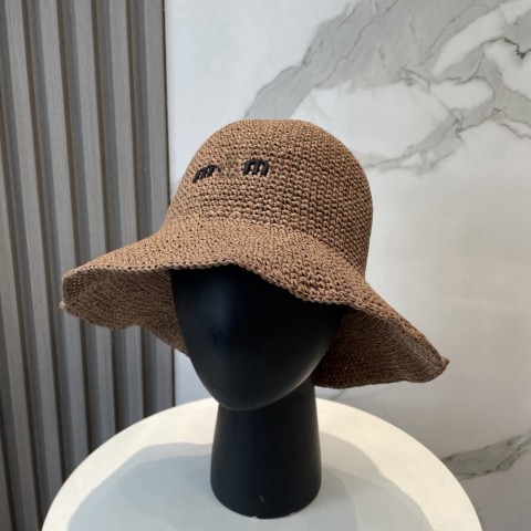 Designers' Stylish Wide Brim Bucket Hat for Women - Sun Protection & Beach Wear