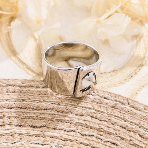 Elegant Vintage Bird Pattern Cluster Rings for Women