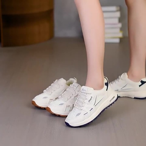 2025 Thick Sole Men's Running Sneakers - Comfortable & Durable
