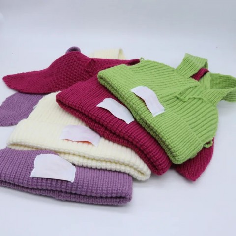 Cute Double-Layer Warm Beret Hat - Winter Fashion Design for Men Women