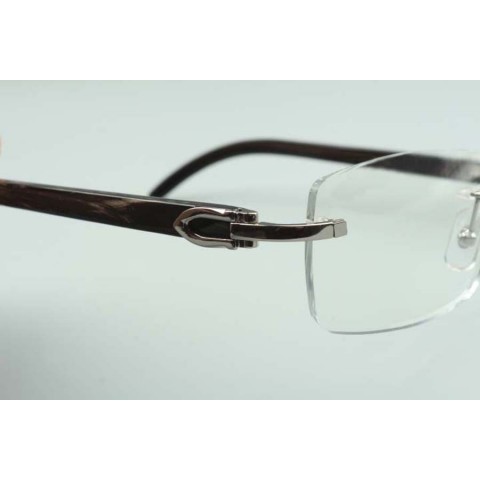 Luxury Natural Black Textured Buffalo Horns Glasses Frame 3524012, Unisex Sunglasses with Anti-Reflection Coating