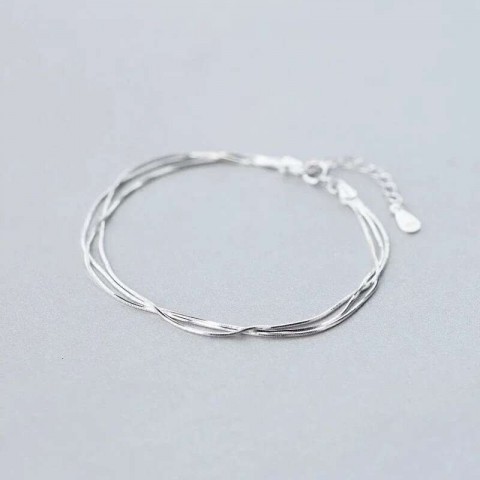 Simple Layer Women's Bracelets Korean Fashion Jewelry