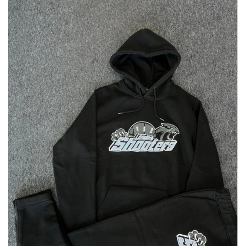 2025 Men's Y2K Embroidered Tracksuit, Warm Hoodie & Zipper Pants, Sizes S-XL
