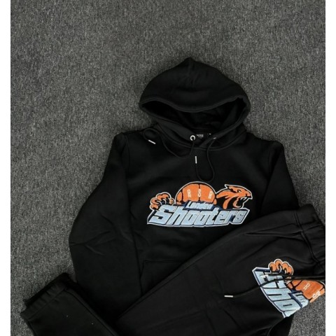 2025 Men's Y2K Embroidered Tracksuit, Warm Hoodie & Zipper Pants, Sizes S-XL