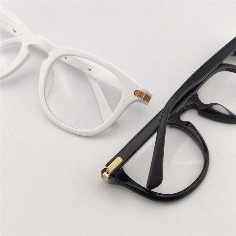Butterfly Frame Clear Lens Optical Glasses for Unisex with Retro Design and Case