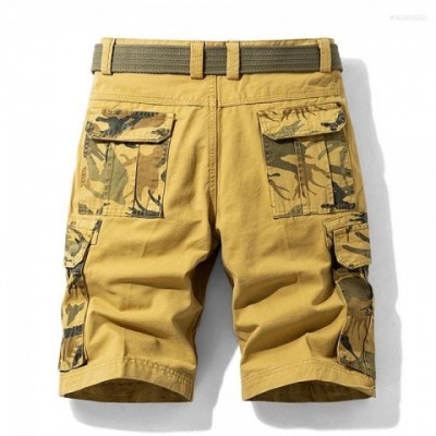 Comfortable Men's Cotton Cargo Shorts for Summer