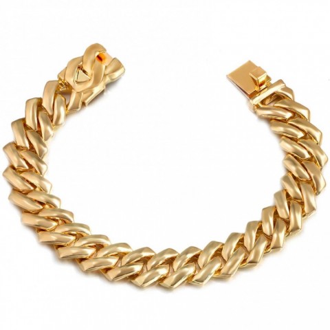 Chain Women's Iced Out Crystal Prong Cuban Chain Luxury Rhinestone Link Unisex Punk Jewelry Q250103