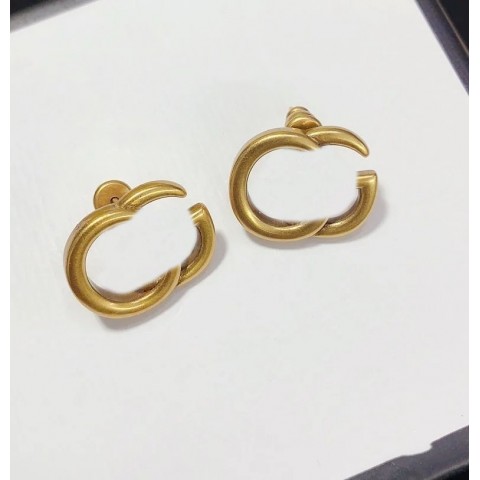 Luxury 14K Gold Plated Stud Earrings for Women