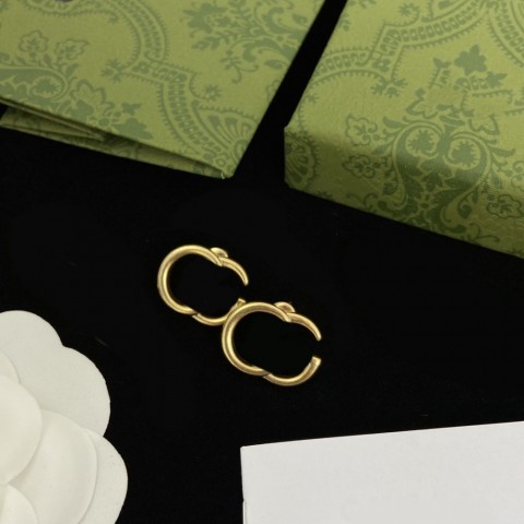 Luxury 14K Gold Plated Stud Earrings for Women