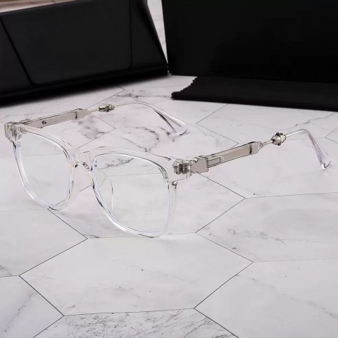 Luxury Chrome Cross Sunglasses for Men and Women
