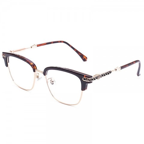 Luxury Chrome Cross Sunglasses for Men and Women